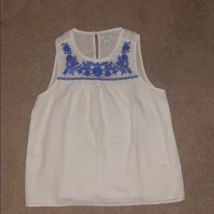 NWT J. Crew sleeveless top